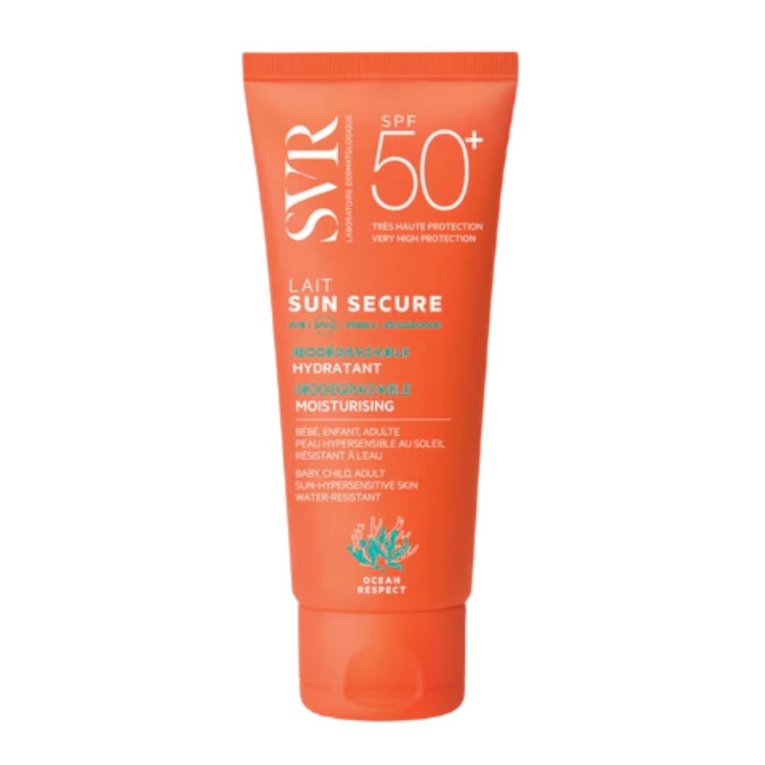 Laboratoires Svr Sun Secure Latte Solare Idratante SPF50+ Adulti e Bambini 100ml