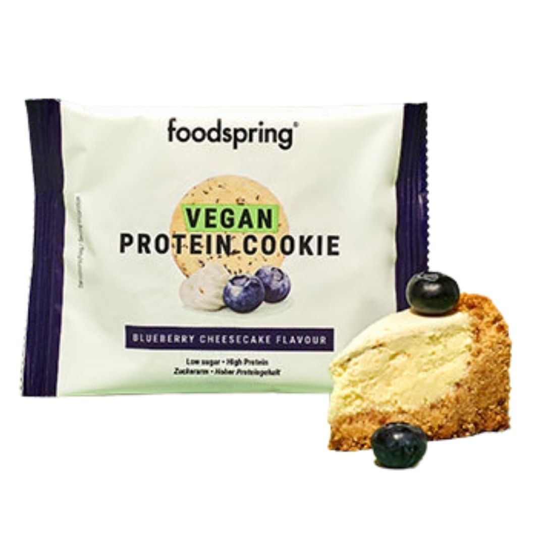 Foodspring Biscotto Vegano Proteico Cheesecake Ai Mirtilli