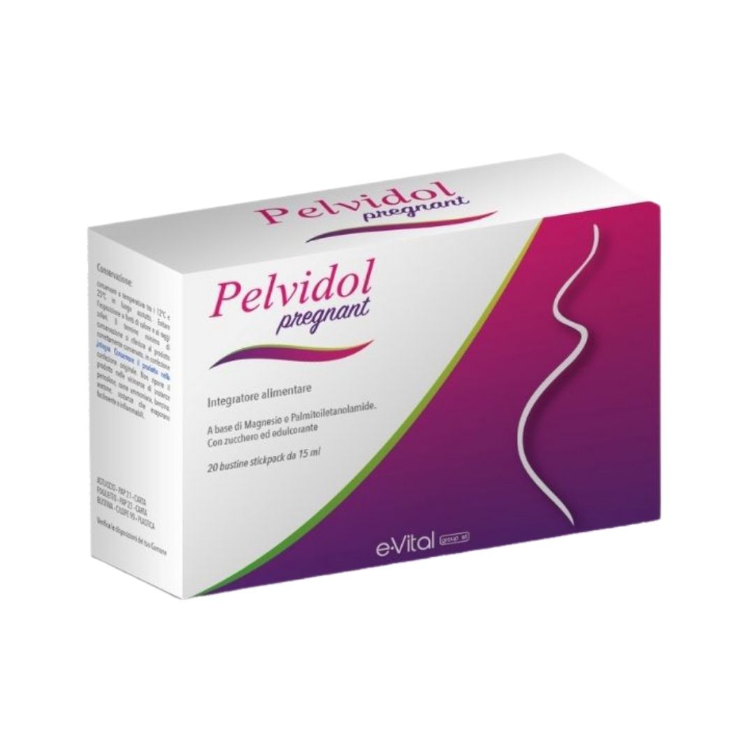 Pelvidol Pregnant Integratore Alimentare di Magnesio 20 bustine stickpack