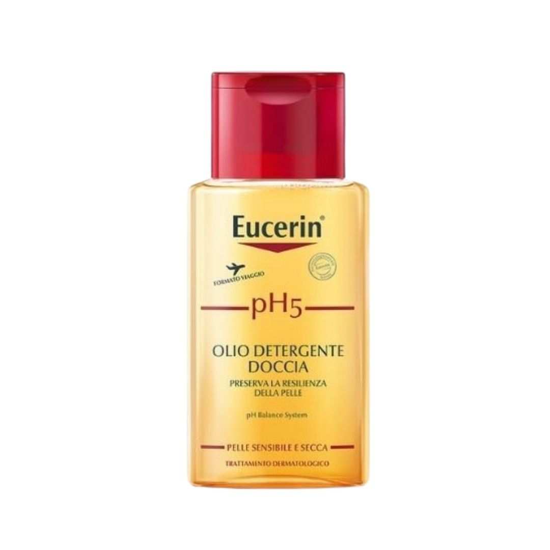 Eucerin pH5 Olio Detergente Doccia Delicato Lenitivo Pelle Sensibile 100 ml