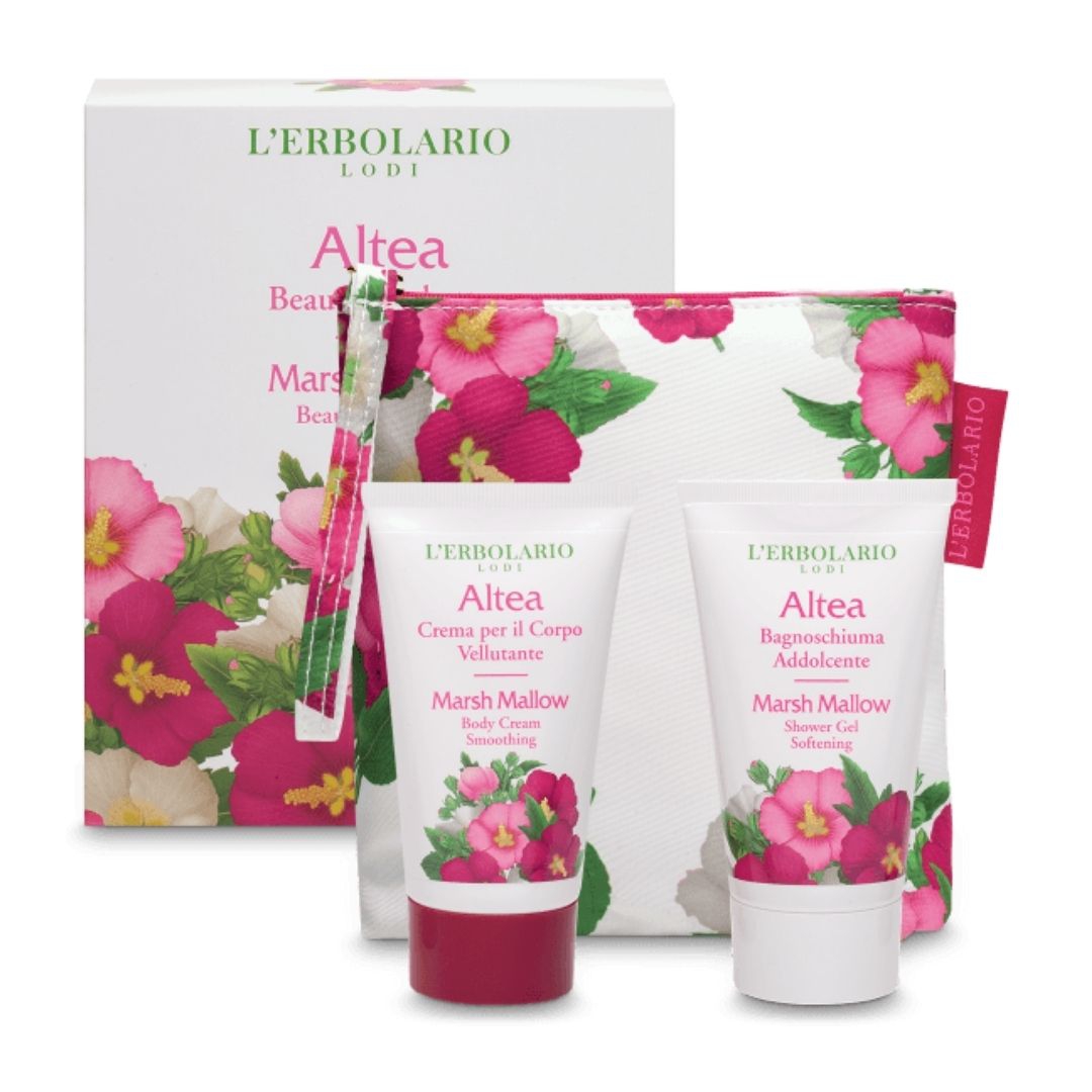 L'erbolario Altea Beauty Pochette Bagnoschiuma Addolcente + Crema per il Corpo