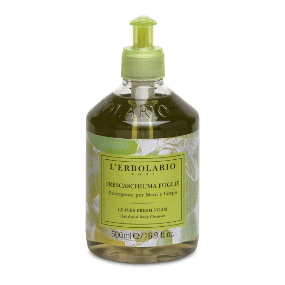 L'erbolario Frescaschiuma Foglie Detergente per Mani e Corpo 490ml
