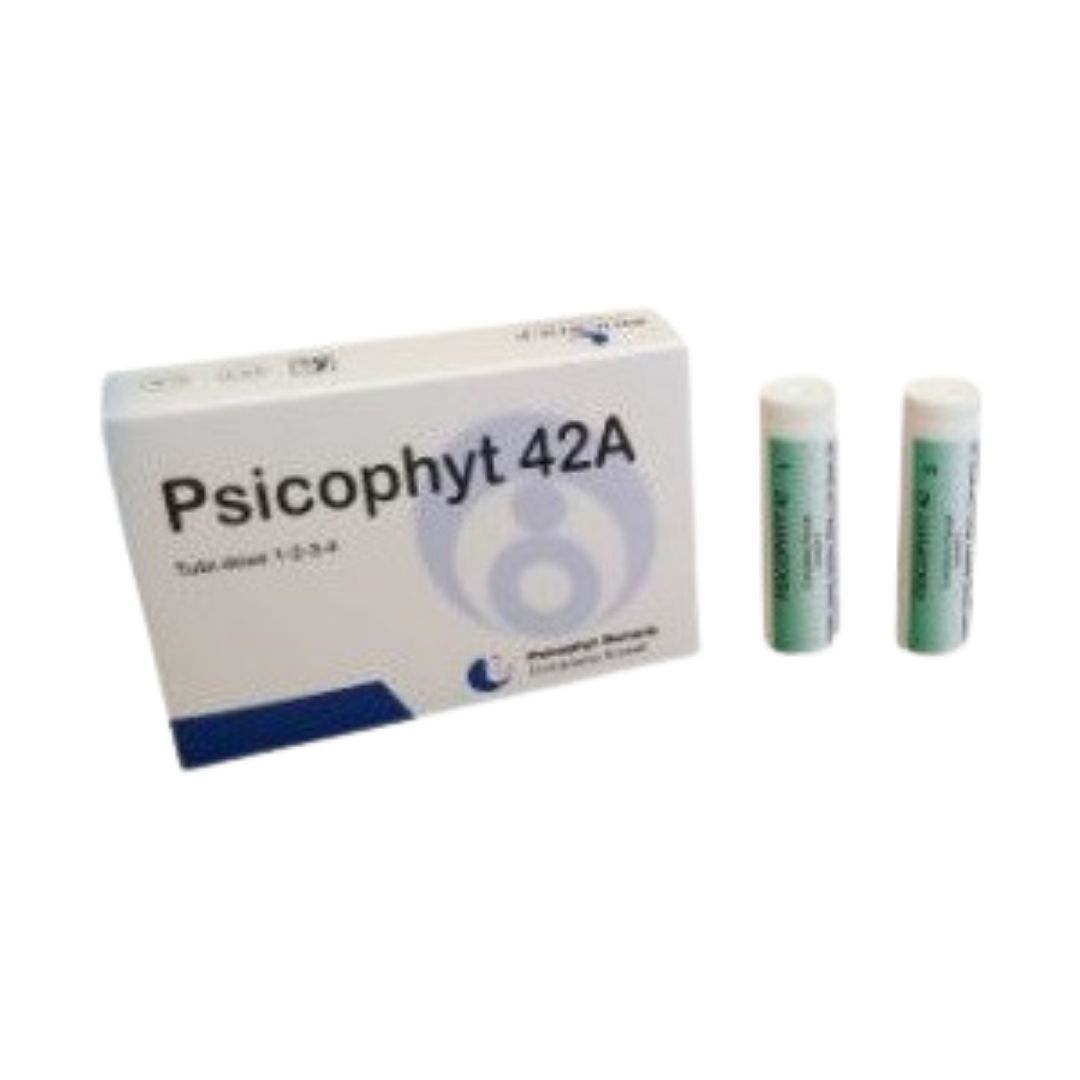Psicophyt Remedy Integrature Stress Psicofisico 42A 4 Tubi Di Globuli da 1,2 g