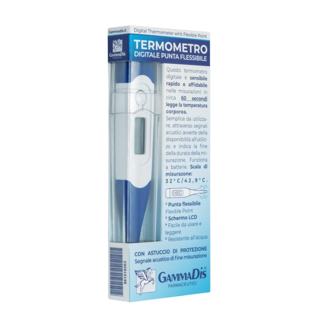 Gammadis Farmaceutici Termometro Digitale Punta Flessibile