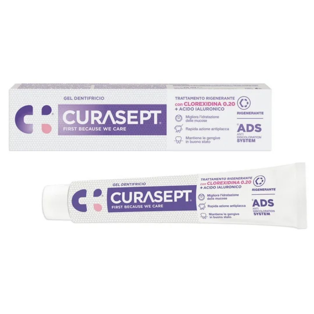 Curasept Gel Dentifricio ADS DNA Trattamento Rigenerante 75 ml