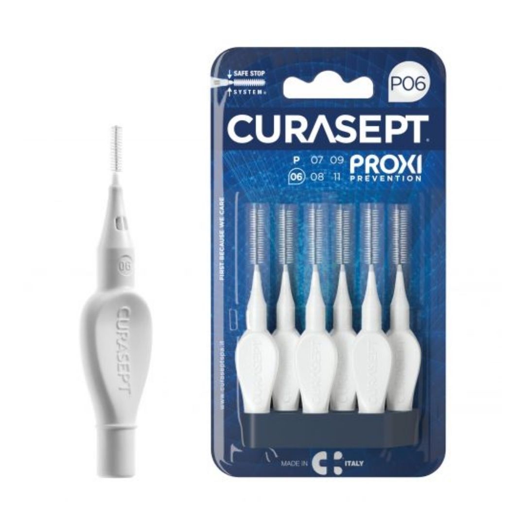 Curasept Proxi Prevention P06 Scovolini Interdentali 0.6mm 6 Pezzi