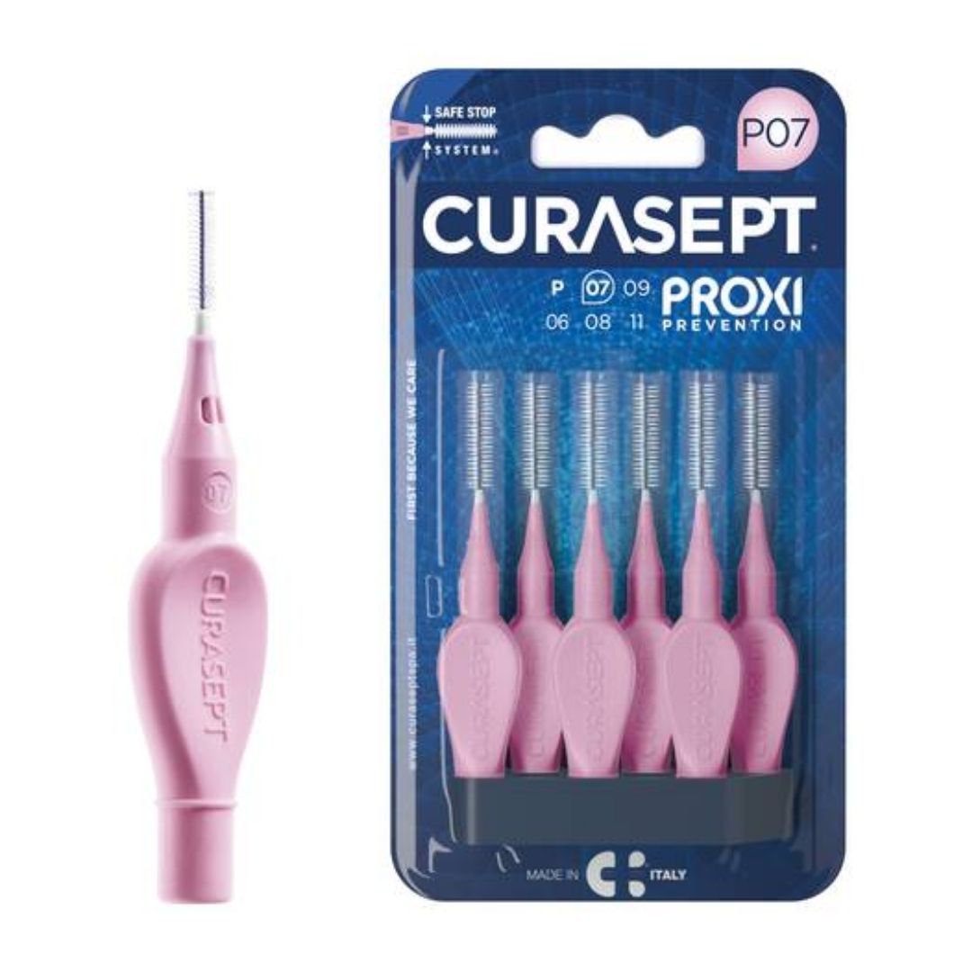 Curasept Proxi Prevention P07 Scovolini Interdentali 0.7mm 6 Pezzi