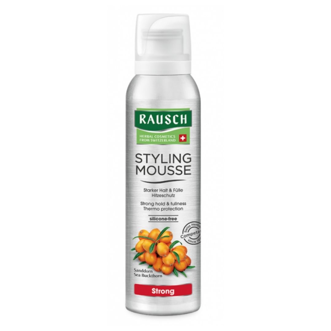 Rausch Styling Mousse Strong Aerosol per Capelli Tenuta e Volume 150 ml