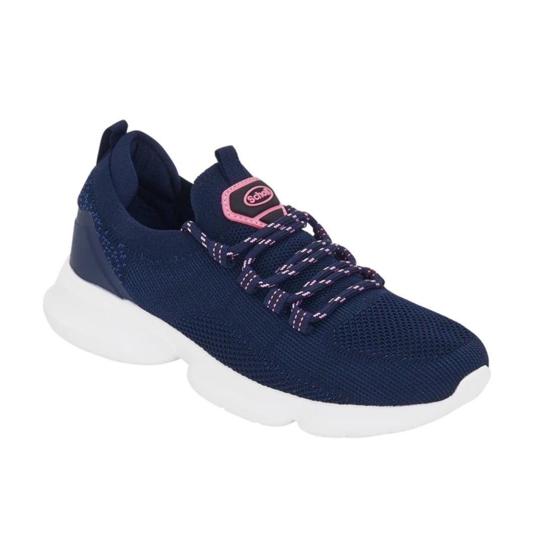 Dr. Scholl Camden Sneakers Donna con Tomaia in Maglia Blu/Fucsia 37