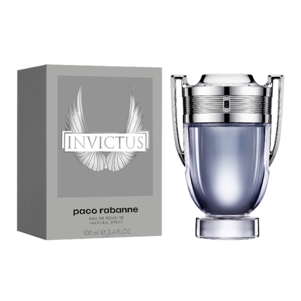 Paco Rabanne Invictus Eau de Toilette Uomo Natural Spray 100 ml