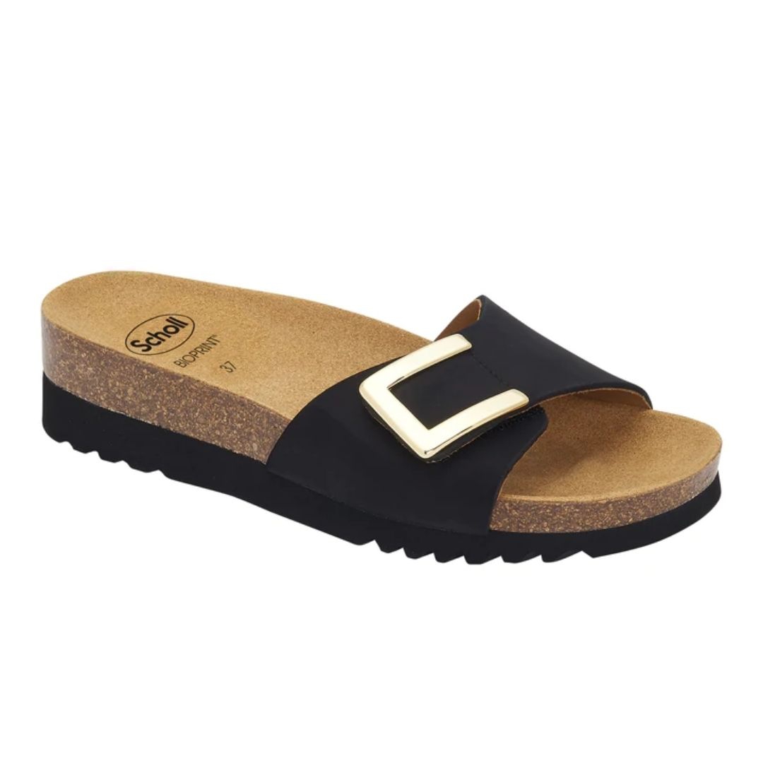 Dr.Scholl Monterey Ciabatta Donna con Maxi Fibbia Nera 38