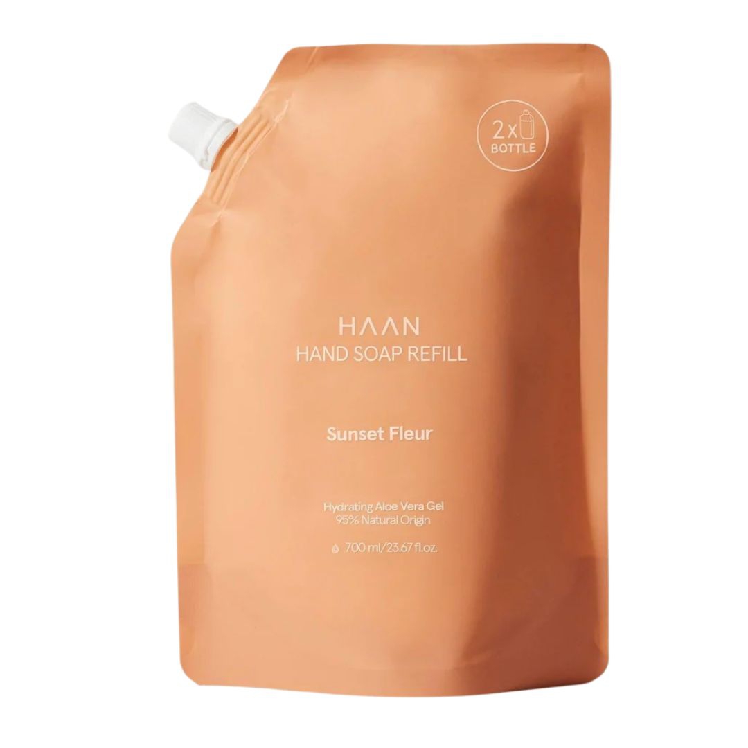 Haan Hand Soap Ricarica Sunset Fleur Sapone per le Mani 350 ml