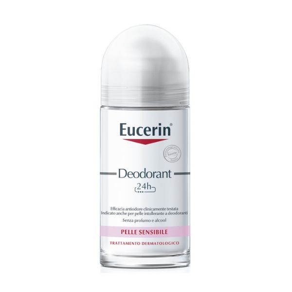 Eucerin 24 h Deodorante Pelle Sensible Roll on 50 ml