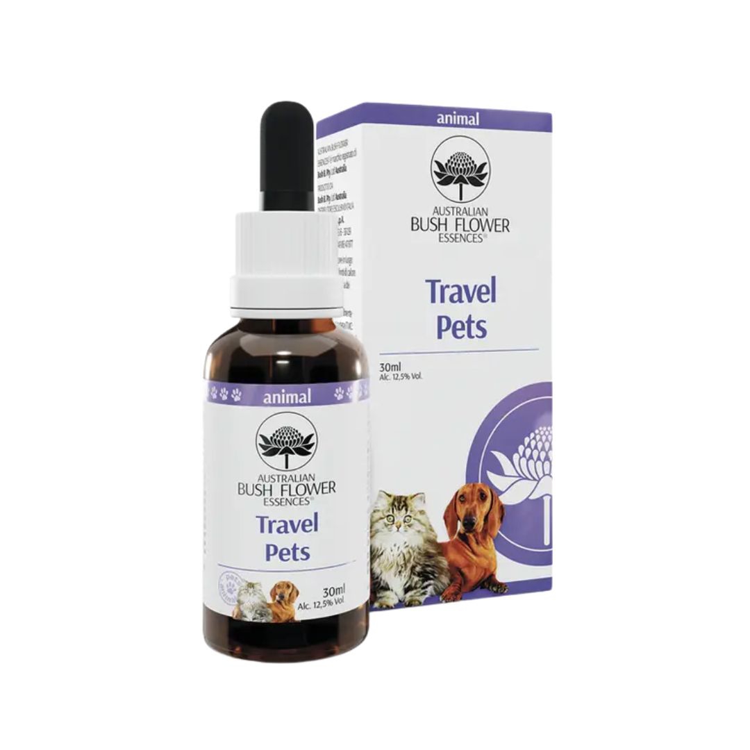 Australian Bush Flower Essences Travel Pets Utile Per Gli Spostamenti 30 ml