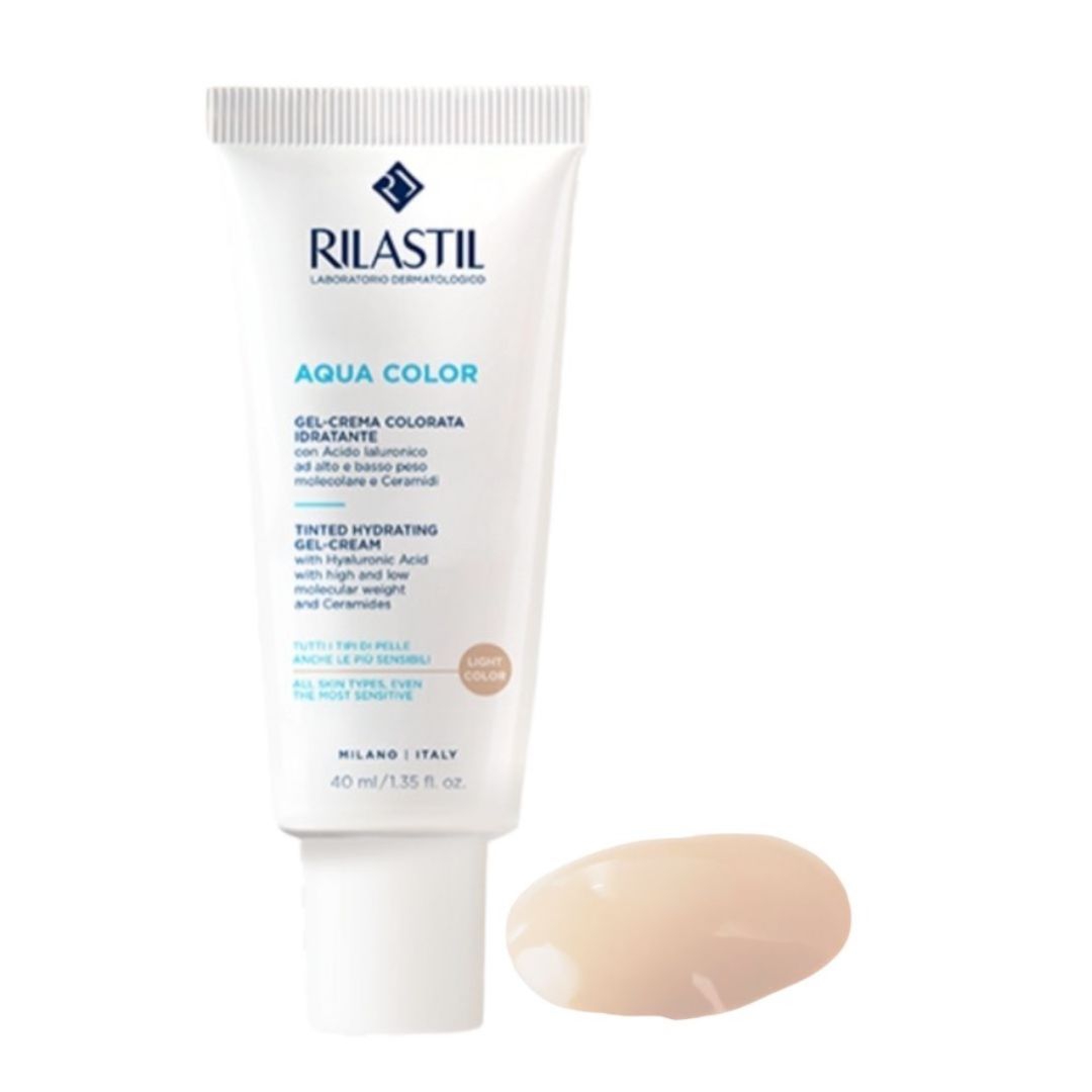 Rilastil Aqua Color Gel Crema Colorata Idratante Light