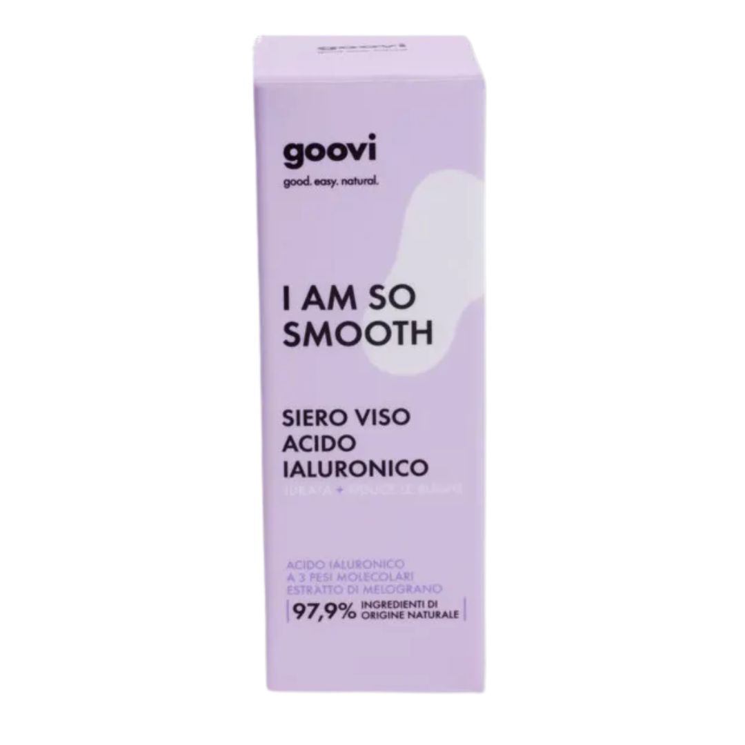 Goovi Siero Viso all'Acido Ialuronico Antirughe 30 ml