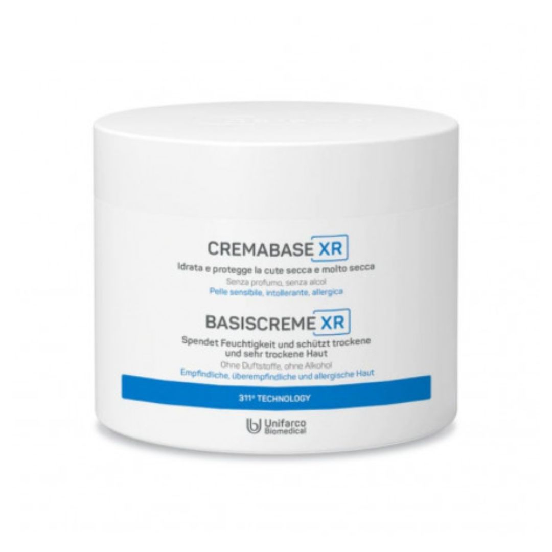 Ceramol Cremabase Xr Idratante e Protettiva per Pelle Secca 450 ml