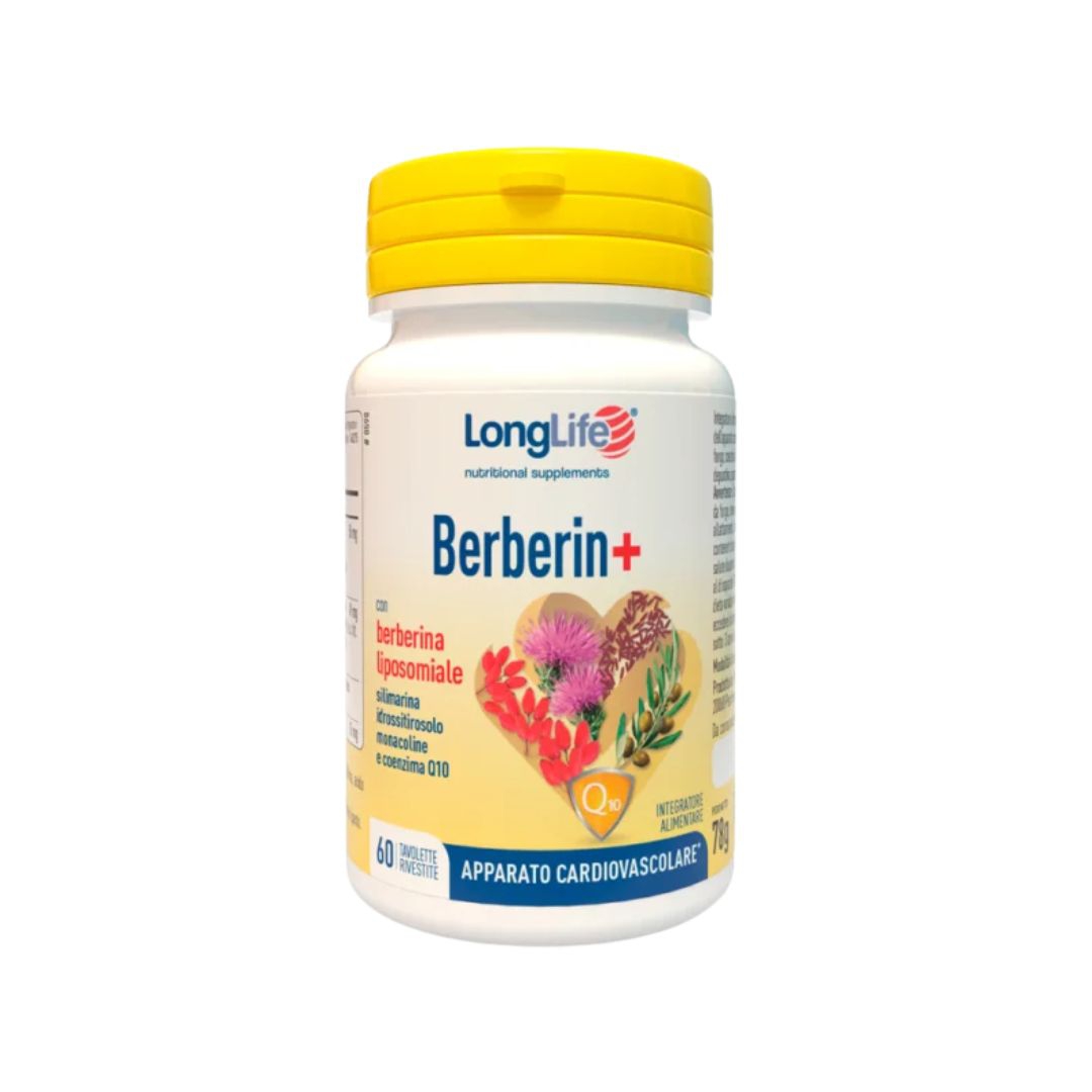 Longlife Berberin+ Integratore Alimentare 60 tavolette