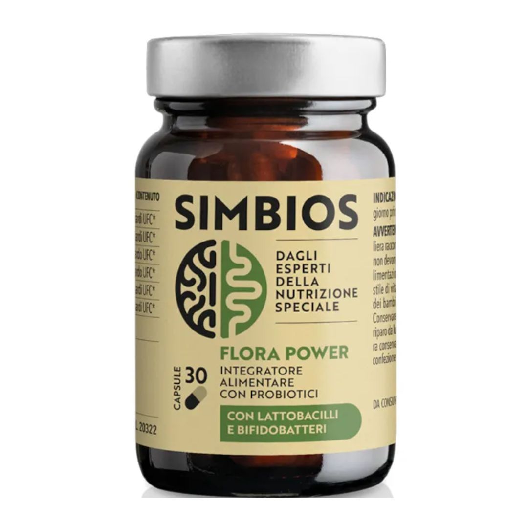 Dr.schar Simbios Flora Power Integratore Alimentare con Probiotici 30 cps