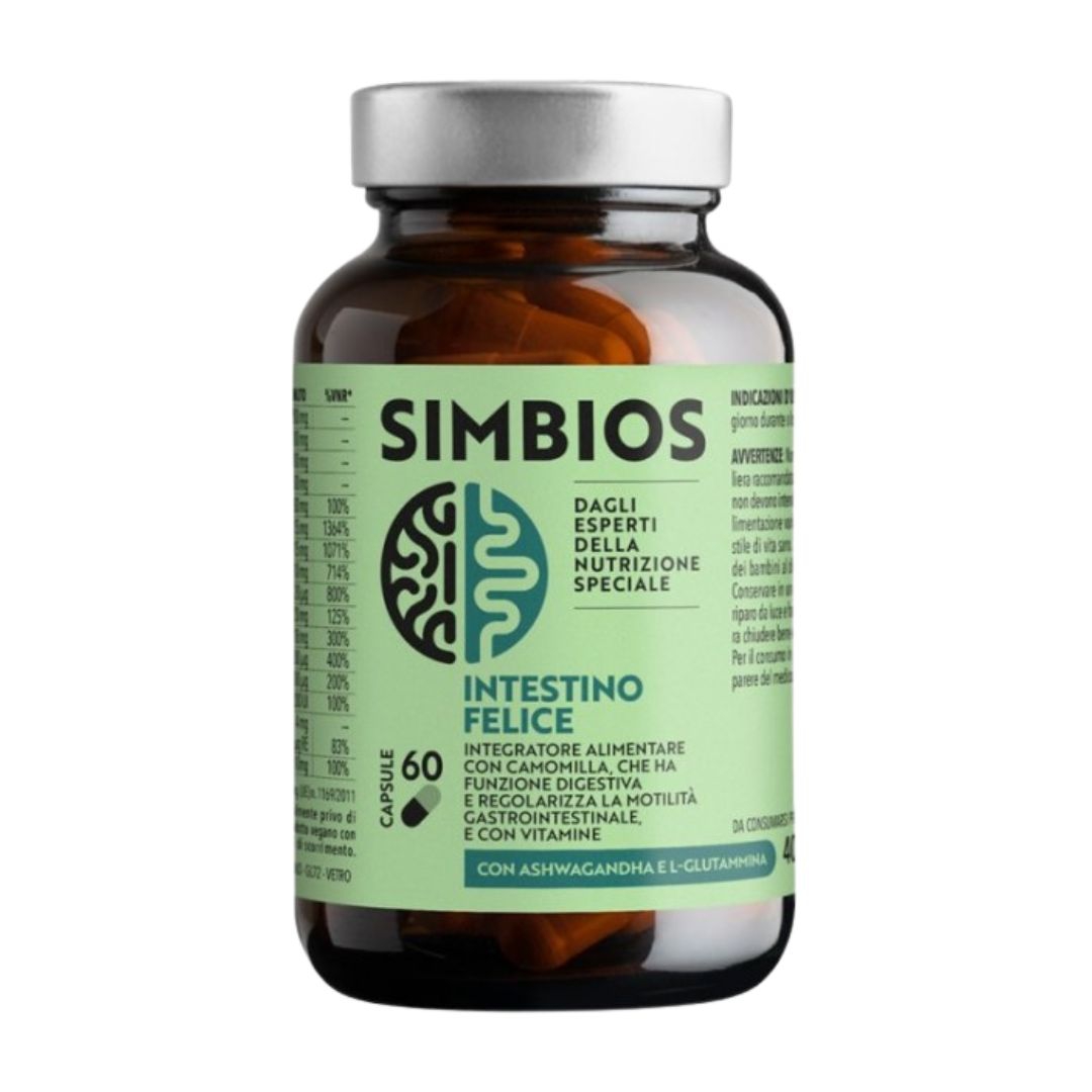 Dr.schar Simbios Intestino Felice Integratore per la Funzione Digestiva 60 cps