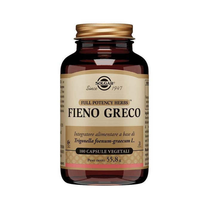 Solgar Fieno Greco 100 Capsule