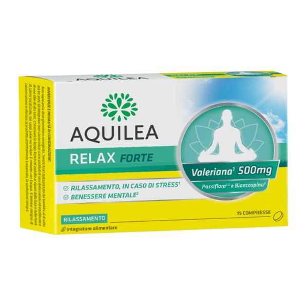 Aquilea Relax Forte Integratore Rilassante Per Il Benessere Mentale 15 compresse