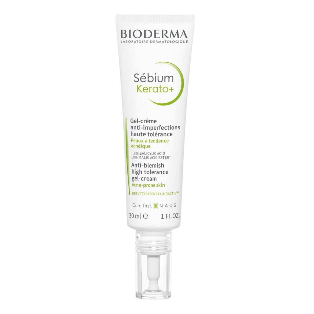 Bioderma Sebium Kerato+ Gel Crema Antimperfezioni per Pelle Acneica 30 ml