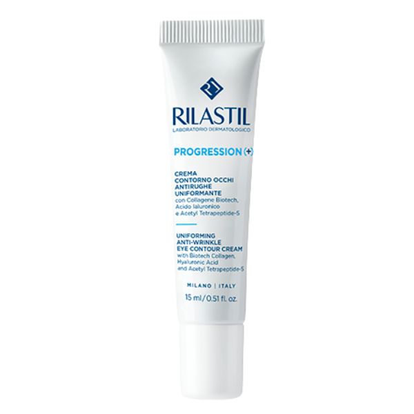 Rilastil Progression Crema Contorno Occhi Antirughe Uniformante 15 ml