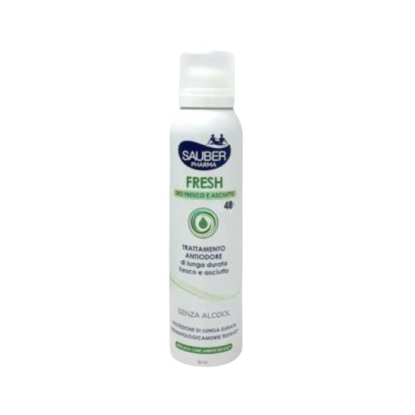 Sauber Fresh Deodorante Anti-Odore 48h Spray 150 ml