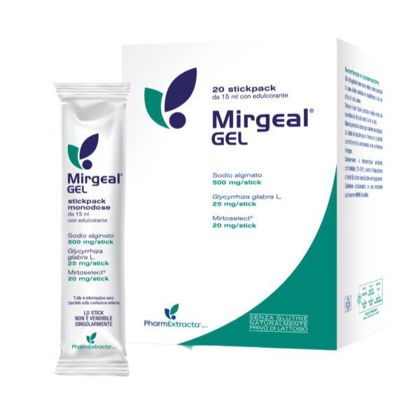 Mirgeal Gel Integratore per la Funzionalit del Sistema Digerente 20 Stickpack