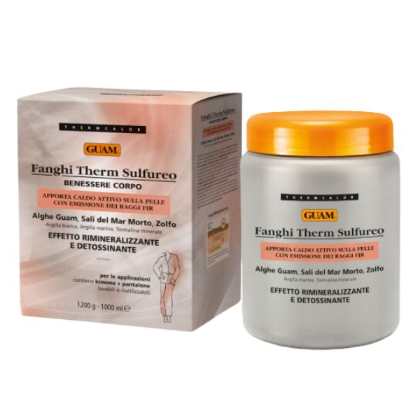 Guam Fanghi Therm Sulfureo Effetto Rimineralizzante e Detossinante 1 Kg
