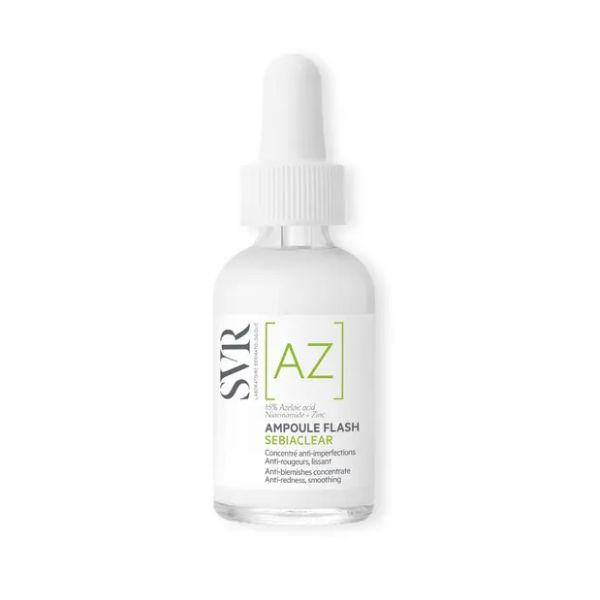 SVR Sebiaclear Ampoule Flash Concentrato Levigante Anti-Rossore e Anti-imperfezioni 30 ml