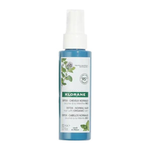 Klorane Spray Purificante alla Menta Acquatica Anti-Inquinamento 100 ml