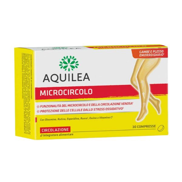 Aquilea Microcircolo Integratore Per Il Benessere Del Microcircolo 30 Compresse