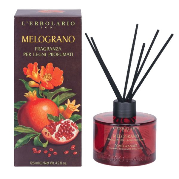 L'Erbolario Melograno Fragranza Per Legni Profumati 125 ml