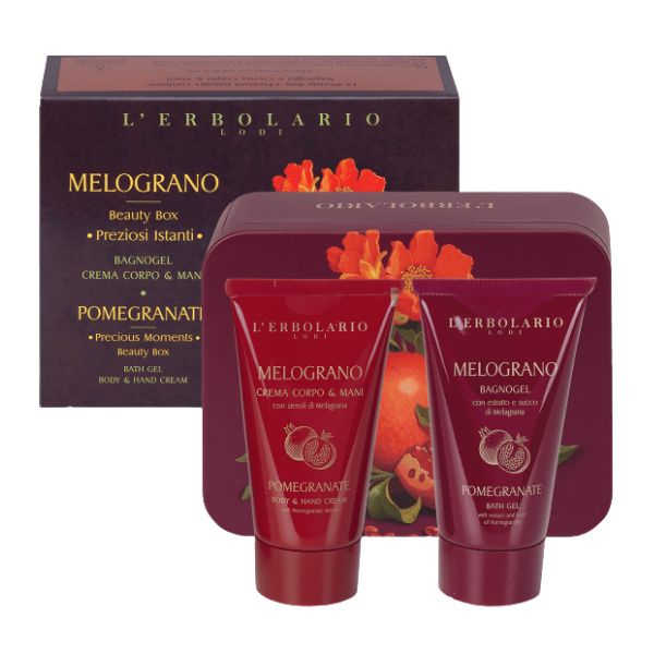 L'Erbolario Beauty Box Melograno Bagnogel 75 ml + Crema Corpo 75 ml