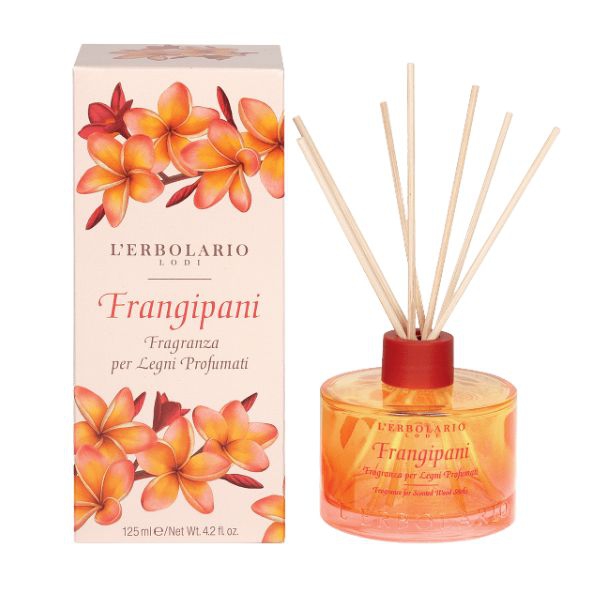 L Erbolario Frangipani Fragranza Per Legni Profumati 125 ml