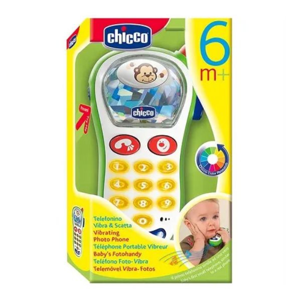 Chicco Gioco Telefonino Vibra e Scatta