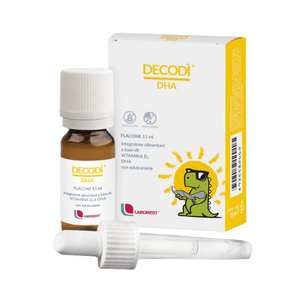 Decod Dha Integratore Per Bambini Per L'Assorbimento Del Calcio 15 ml