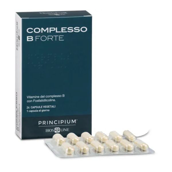 Bios Line Principium Complesso B Forte Integratore Alimentare24 Capsule Vegetali