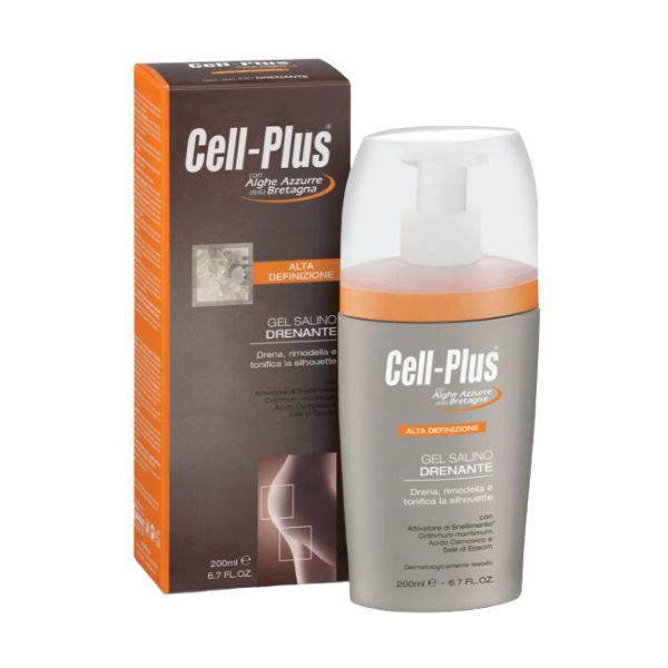 Bios Line Cell-Plus Gel Salino Drenante Rimodellante Per Ritenzione Idrica 200ml