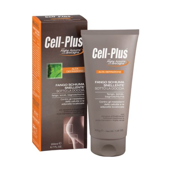 Bios Line Cell-Plus Fango Schiuma Snellente Per Adiposit Localizzate 200 g