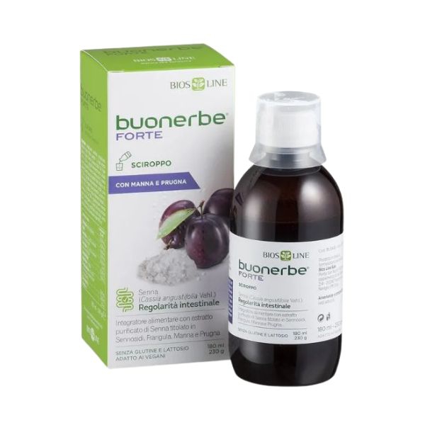 Bios Line Buonerbe Forte Sciroppo Per La Regolarit Intestinale 180 ml