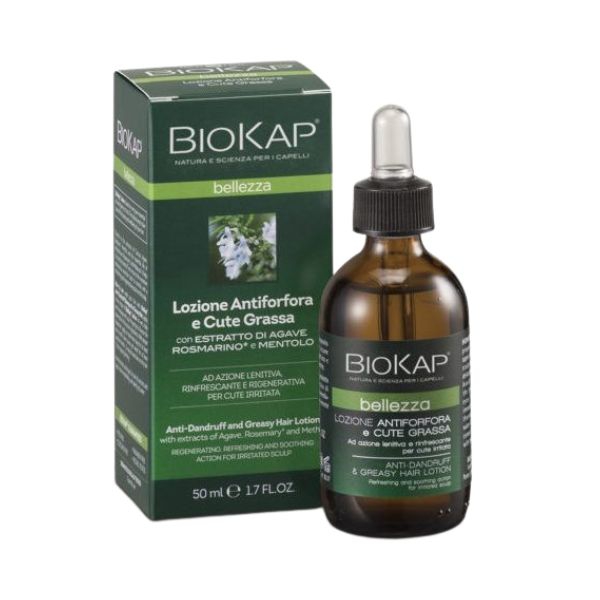 Biokap Bellezza Lozione Antiforfora E Cute Grassa Lenitiva E Rigenerante 50 ml