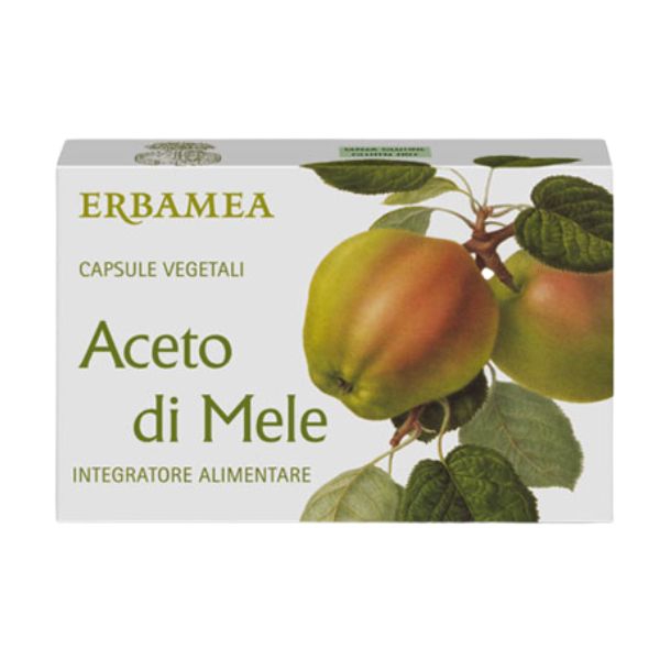 Erbames Aceto Di Mele Integratore per il Controllo del Peso 30 Capsule
