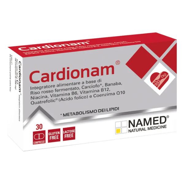 Named Cardionam Integratore Multivitaminico 30 Compresse