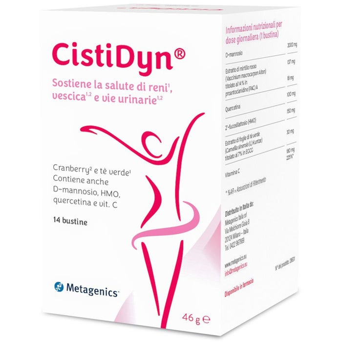 Cistidyn Integratore Per Il Benessere Delle Vie Urinarie 14 bustine