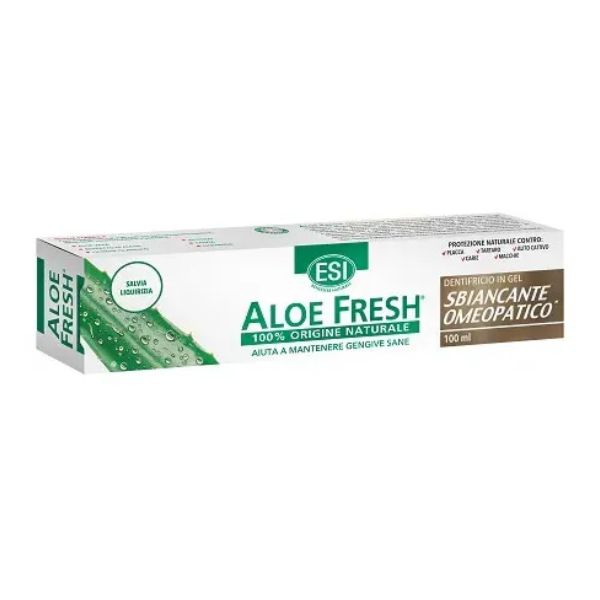 Esi Aloe Fresh Sbiancante Omeopatico Dentifricio in Gel 100 ml