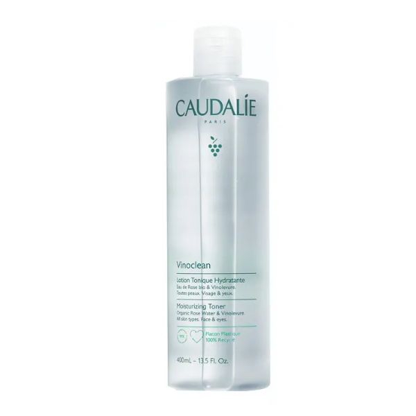 Caudalie Vinoclean Lozione Tonica Viso ad Azione Idratante 400 ml