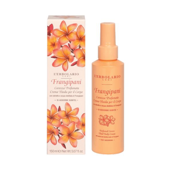 L erbolario Frangipani Carezza Profumata Crema Fluida per il Corpo 150 ml